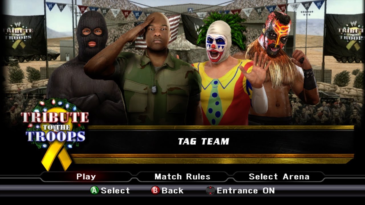 WWE SmackDown vs. RAW 2009 - Tony & Masked Man vs. Doink & The Boogeyman