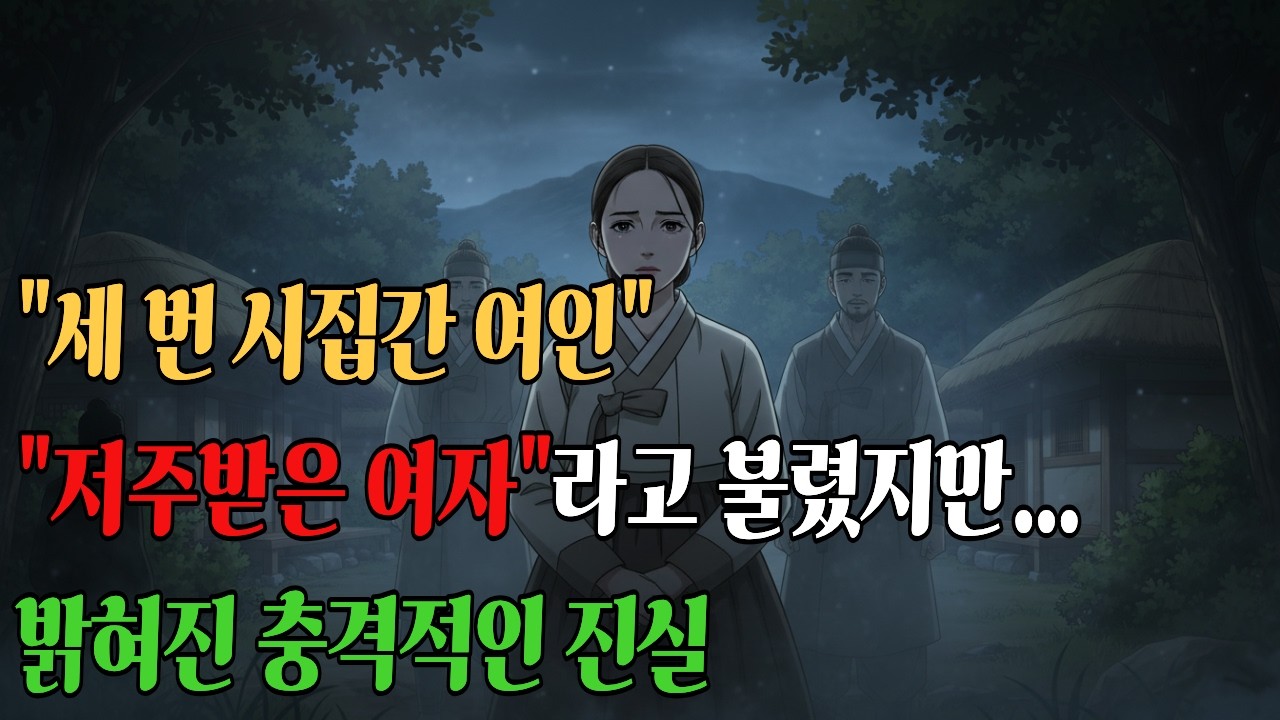 세 번 시집갔더니 남편이 세 번 죽었다. 