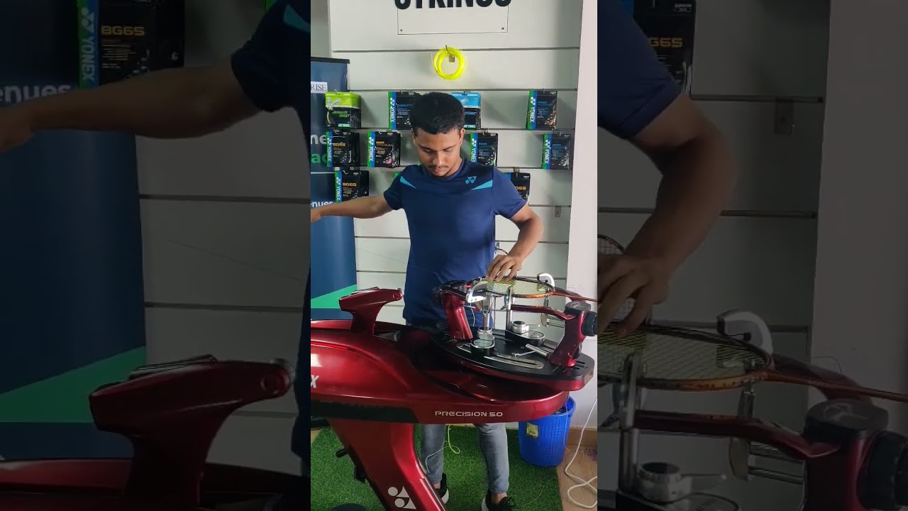 Yonex Badminton Racket Stringing 