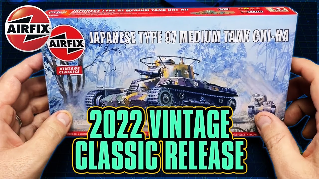 Airfix Japanese Type 97 Medium Tank Chi-Ha Model Kit Review 1/76 Scale