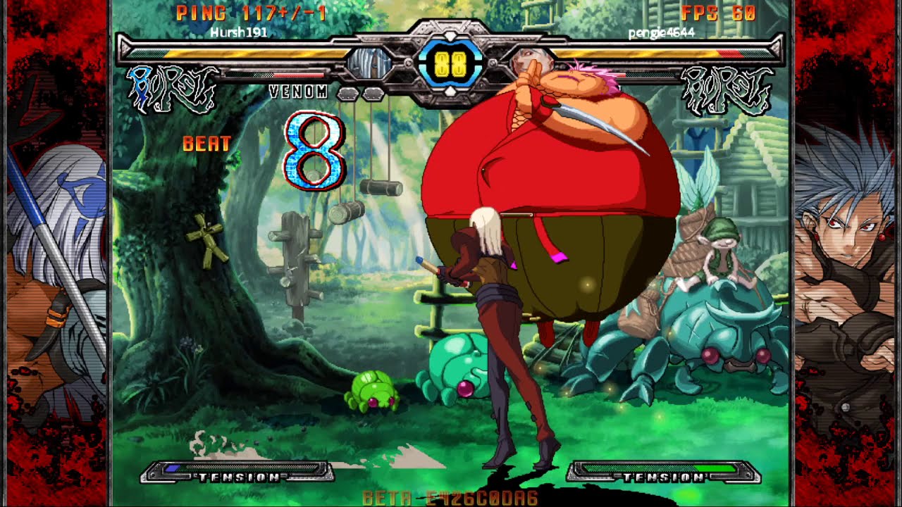 [GGXX AC+R] 12/06/20 Hursh (Venom) vs Pengie4644 (Chipp)(GGPO Beta)