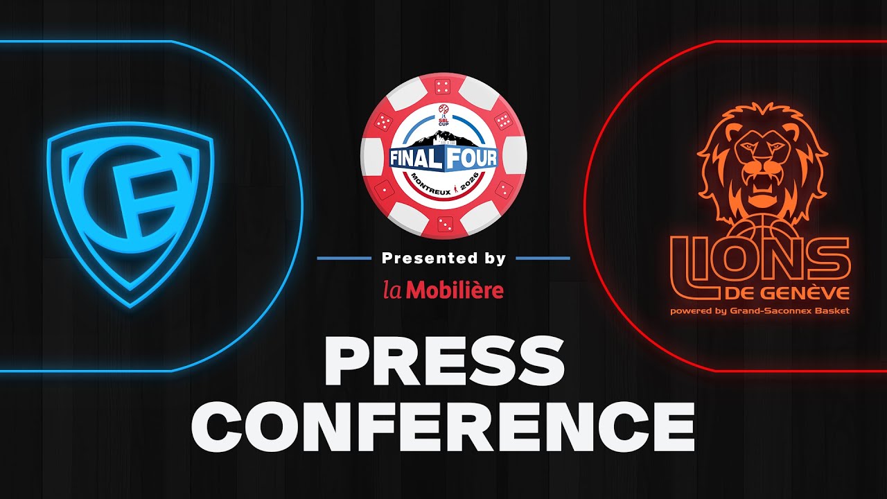 Fribourg vs. Genève - Press Conference｜SBL Cup 2026