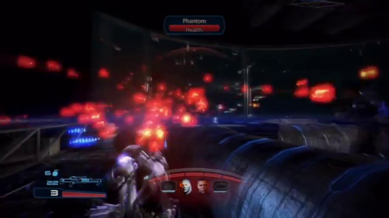 Mass Effect 3 Priority Cerberus Headquarters Kai Leng Boss Fight (Insanity Difficulty)