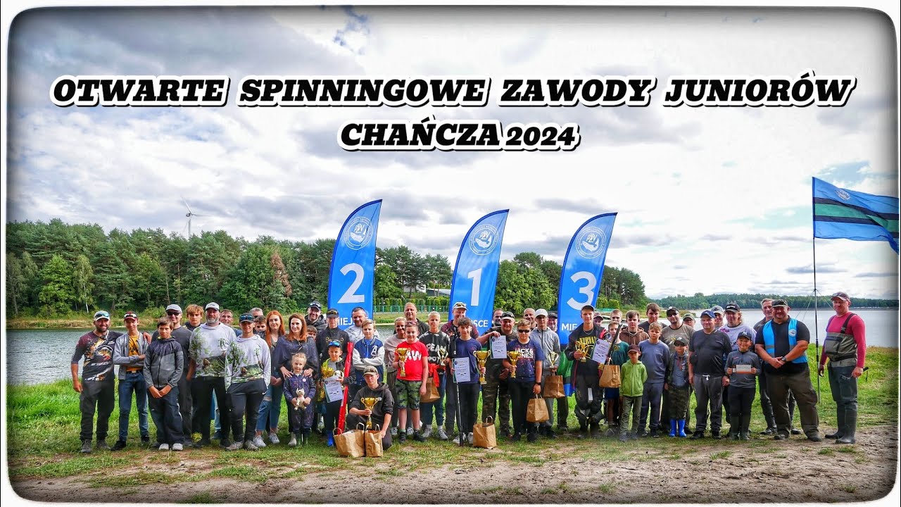 OTWARTE SPINNINGOWE ZAWODY JUNIORÓW CHAŃCZA 2024 💥