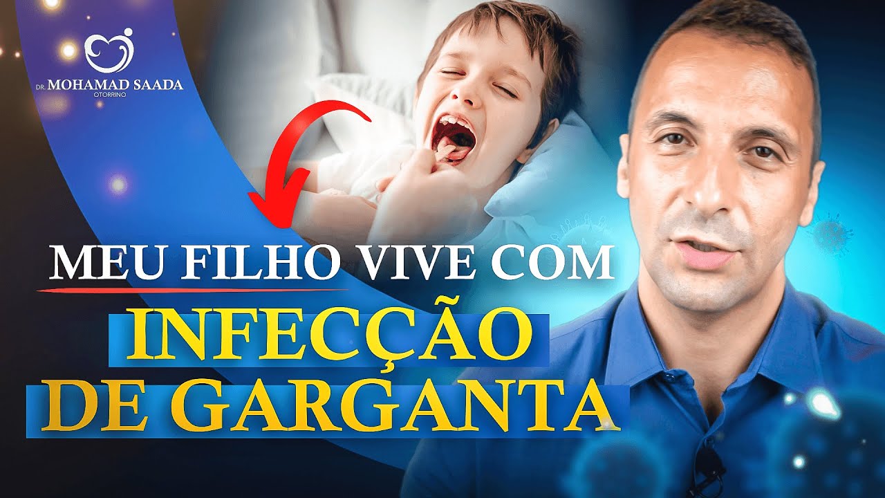AMIDALITE DE REPETIÇÃO, CRIANÇA QUE VIVE COM INFECÇÃO DE GARGANTA. O QUE FAZER E COMO MELHORAR.