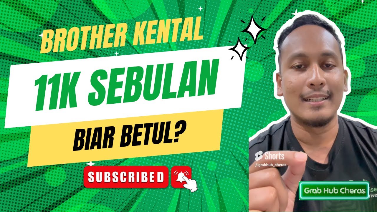 Driver income 11k sebulan?ini kalau aku kerja 10 tahun pun belum tentu dapat gaji 11k sebulan ni.