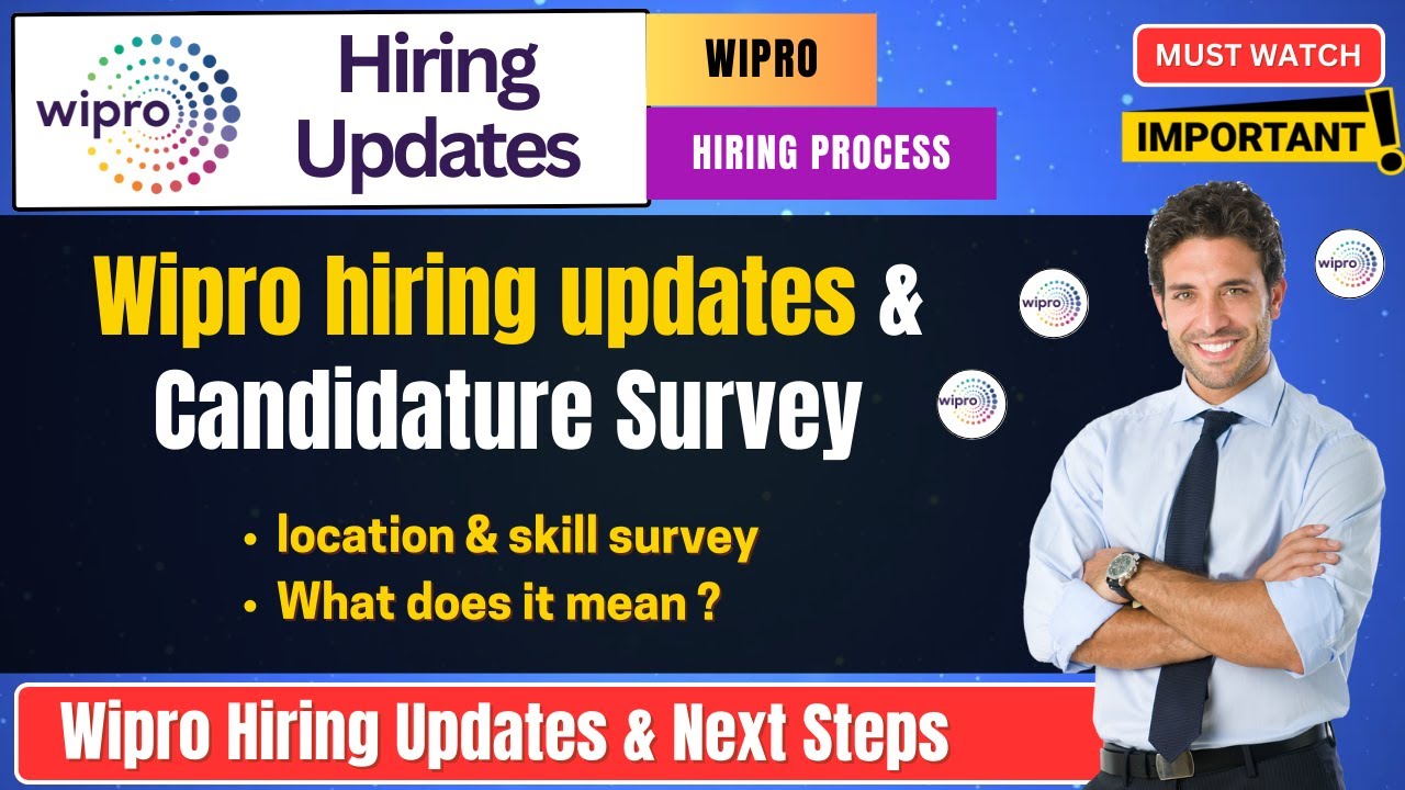 🔥 Wipro Candidature Update Mail 2025 | Survey Form Meaning | Who Got It? Fill or Not? Explained!