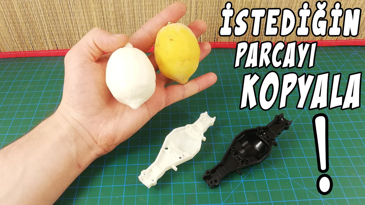 ÇİFT TARAFLI PLASTİK KOPYALAMA | POLİÜRETAN REÇİNE | Liquit Plastic Copy
