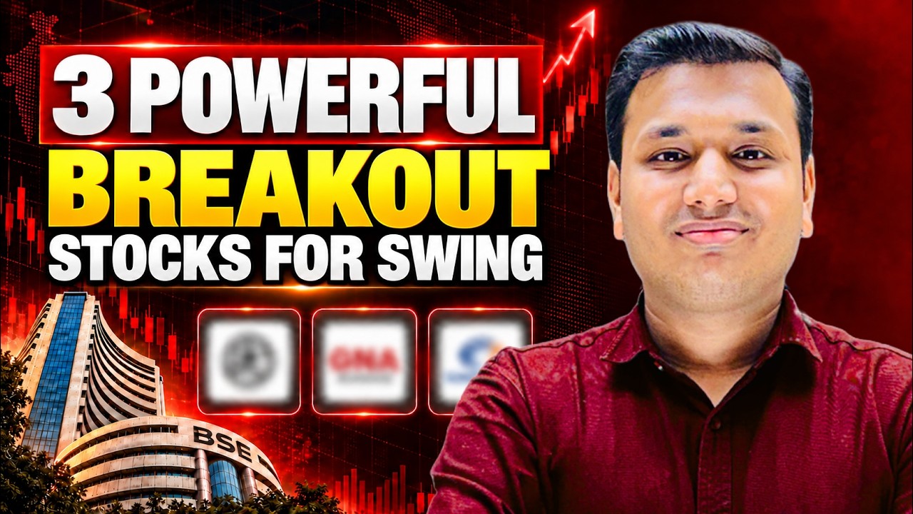 🚨 3 Stocks Breakout के एकदम पास | Stock of the Week | Charts of The Week |SEBI Registered RA