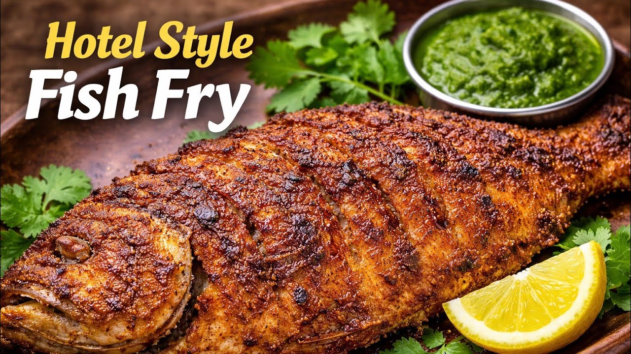 Crispy Machli Fry 🔥 Bahar Se Kurkuri, Andar Se Juicy | Street Style Fish Fry