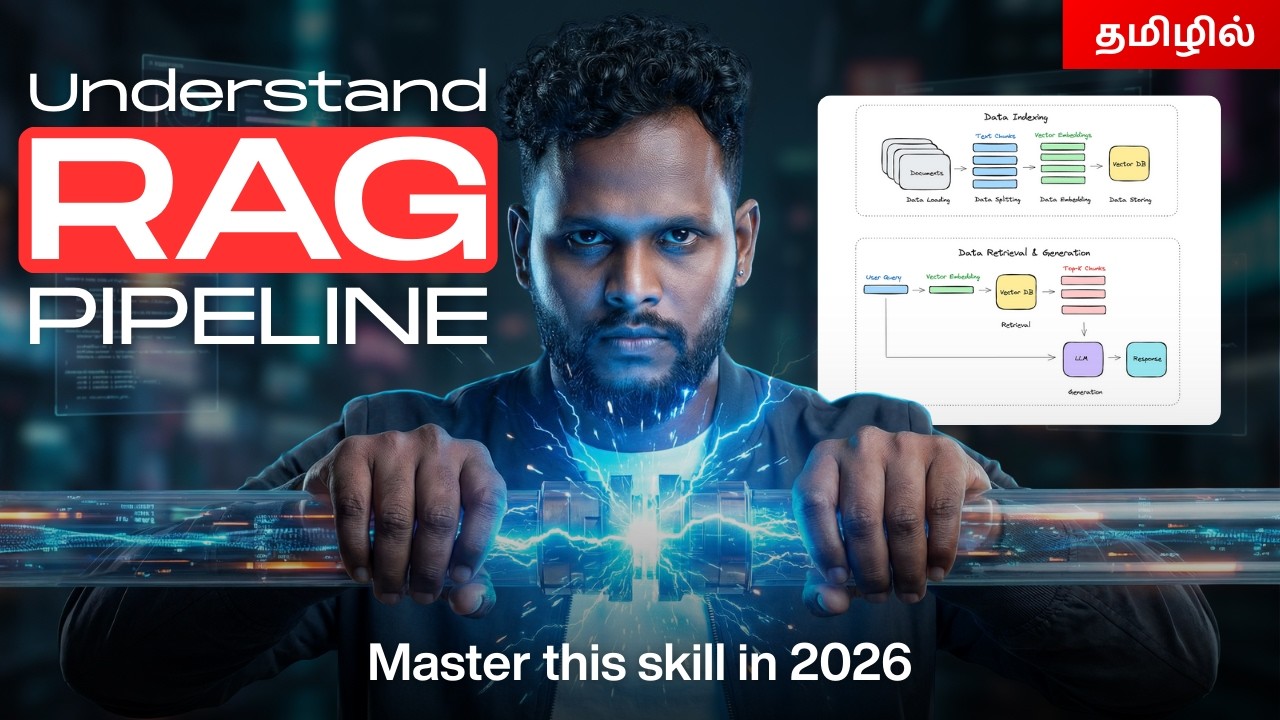 Get an AI Job in 2026! 💼 RAG Pipeline full concept explained in தமிழ்