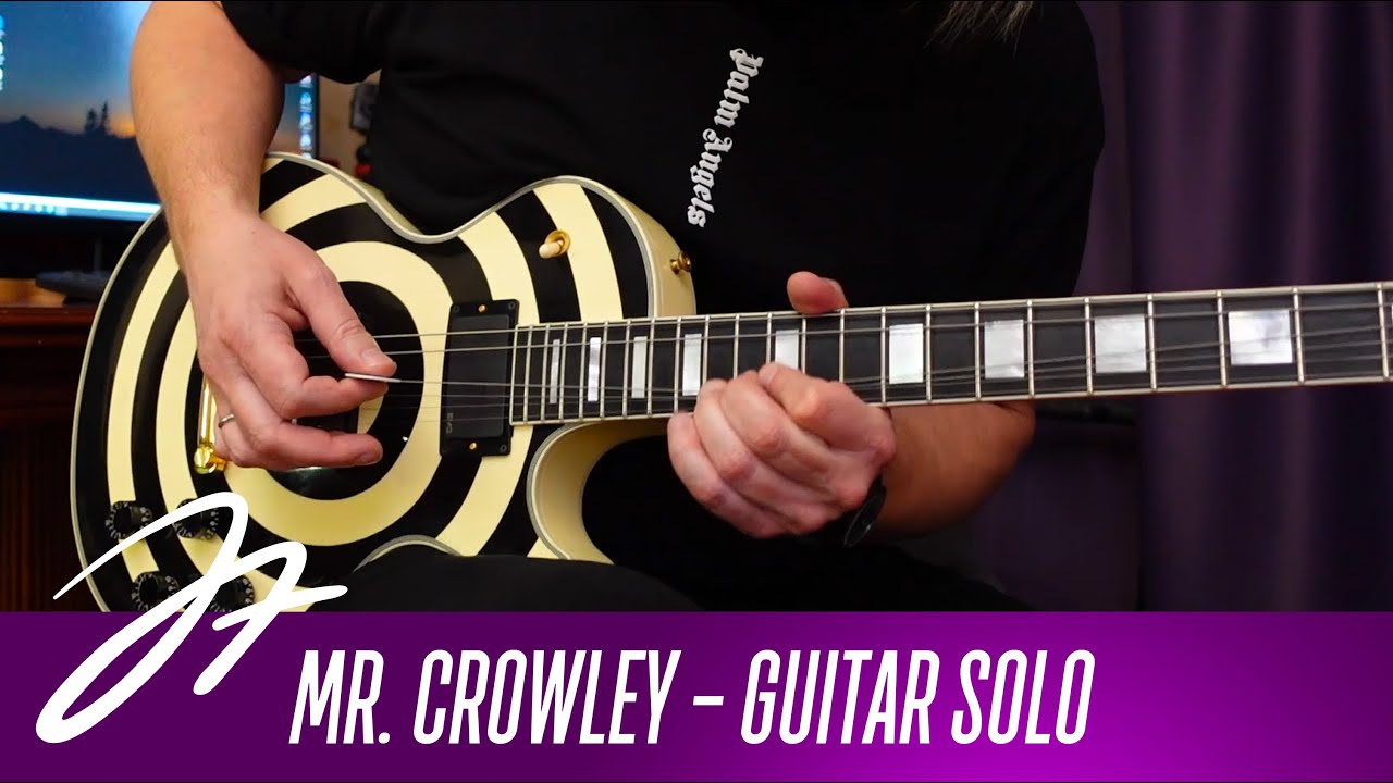 Ozzy Ozbourne - Mr.Crowley - Guitar Solo | Cover | Dmitry Andrianov