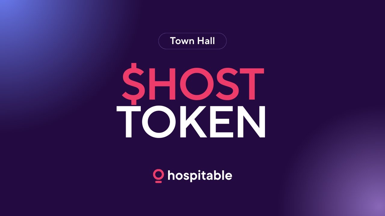 Hospitable Town Hall, September 17, 2025 - $HOST Token
