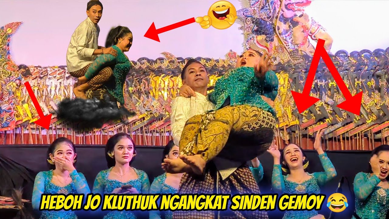 Rame Momen terlucu !! Jo KLUTHUK ngangkat sinden gemoy Pipit bikin heboh 🤣 