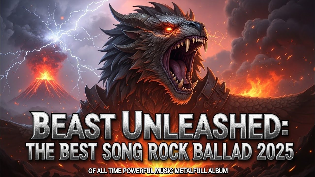 The Best song Rock Ballad 2025|beast unleashed of All Time | Emotional Rock