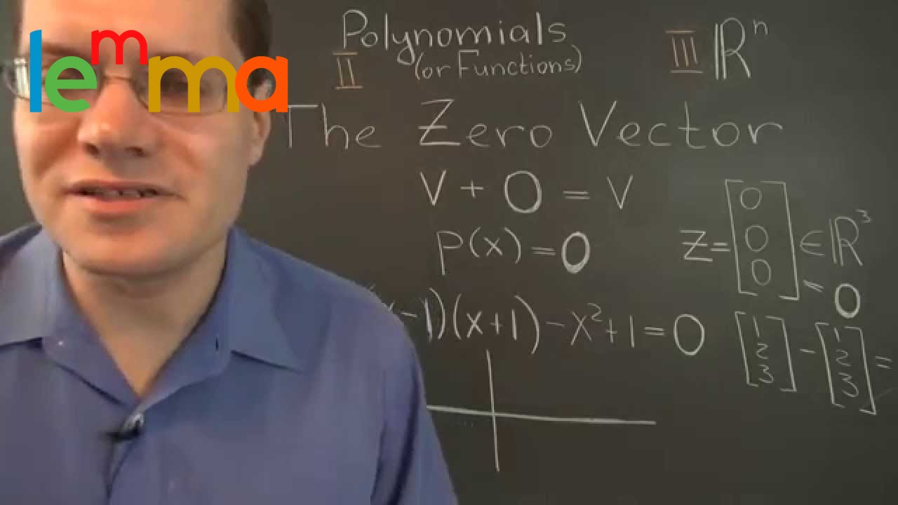 Линейная алгебра 2L: Нулевой вектор — ничего не делает, но так важен!