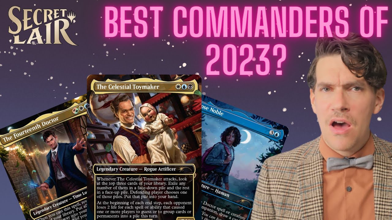 60th anniversary Doctor Who Secret Lair MtG / Build the 14th Doctor and The Celestial Toymaker / EDH
