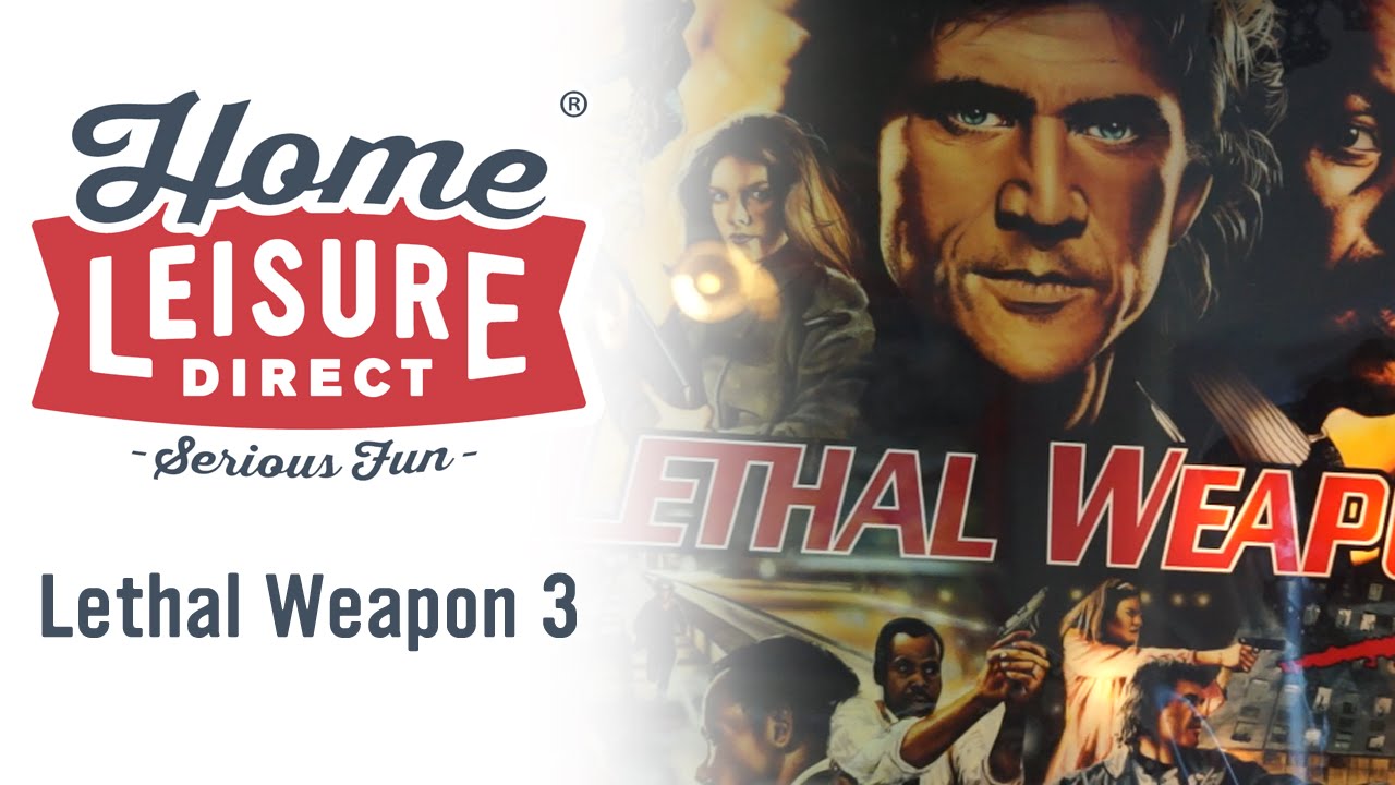 Lethal Weapon 3 (Data East 1992) Pinball Machine (sold)
