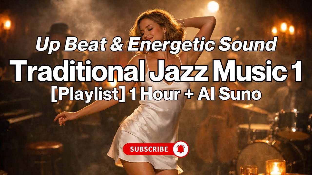 [Playlist] Favorite Traditional Jazz Music 1 /Up-beat version/Energetic Sound/Midnight Swing Quartet