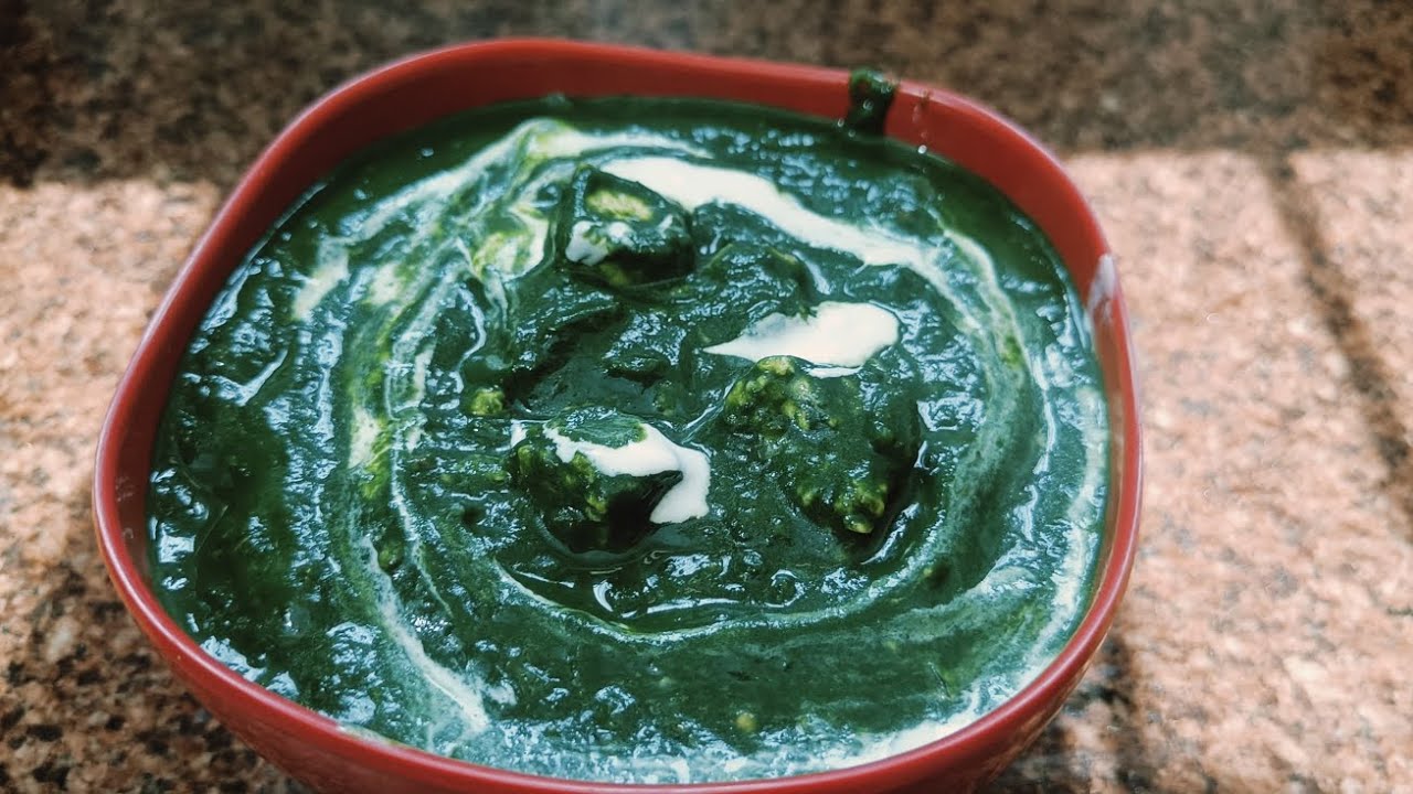 Restaraunt style palak paneer recipe