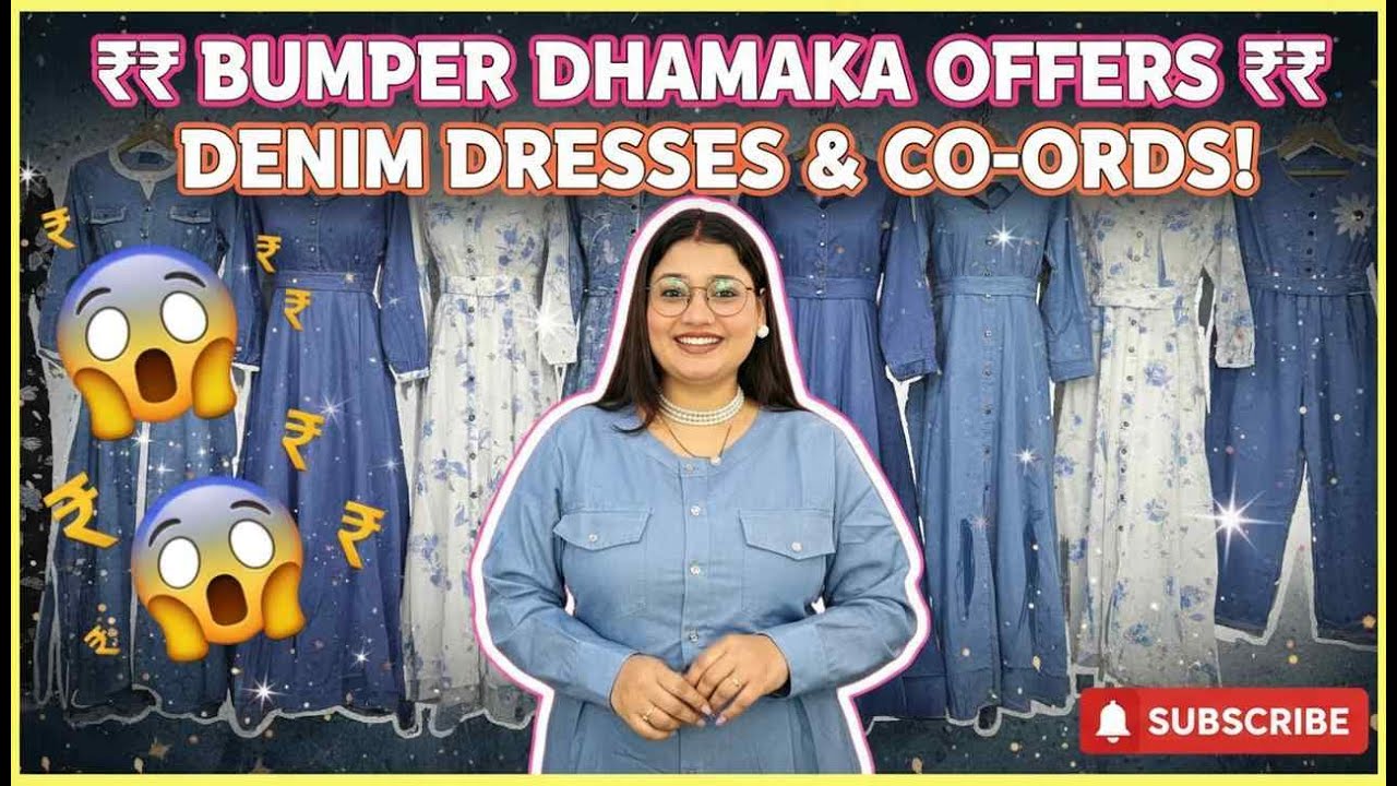 🌟 Denim Made Easy – Dresses & Co-ords!