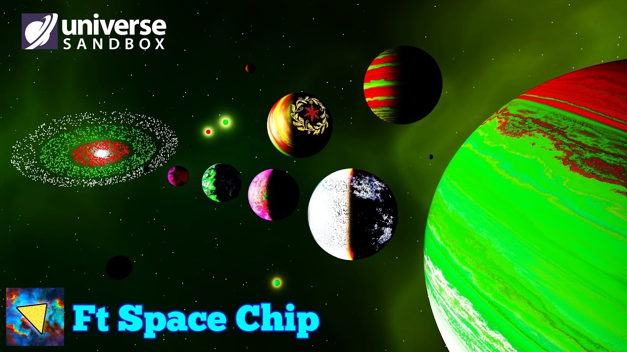 Making A Christmas Coloured System Ft @Space_Chip Christmas Special 2023