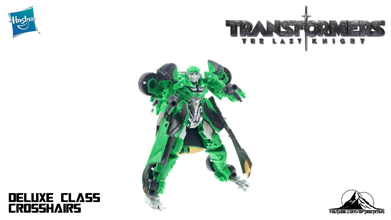 Optibotimus Reviews: Transformers The Last Knight Deluxe Class CROSSHAIRS