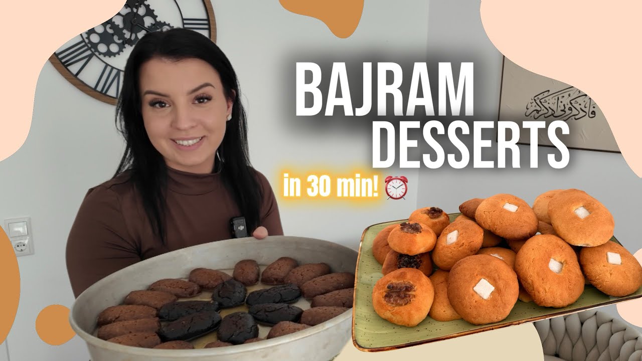 3 Bajram Desserts in 30 Minuten vorbereitet! ⏰