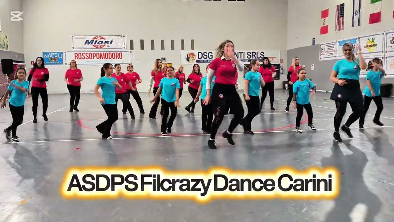 ASDPS Filcrazy Dance Carini esibizione Palasampognaro Golden 