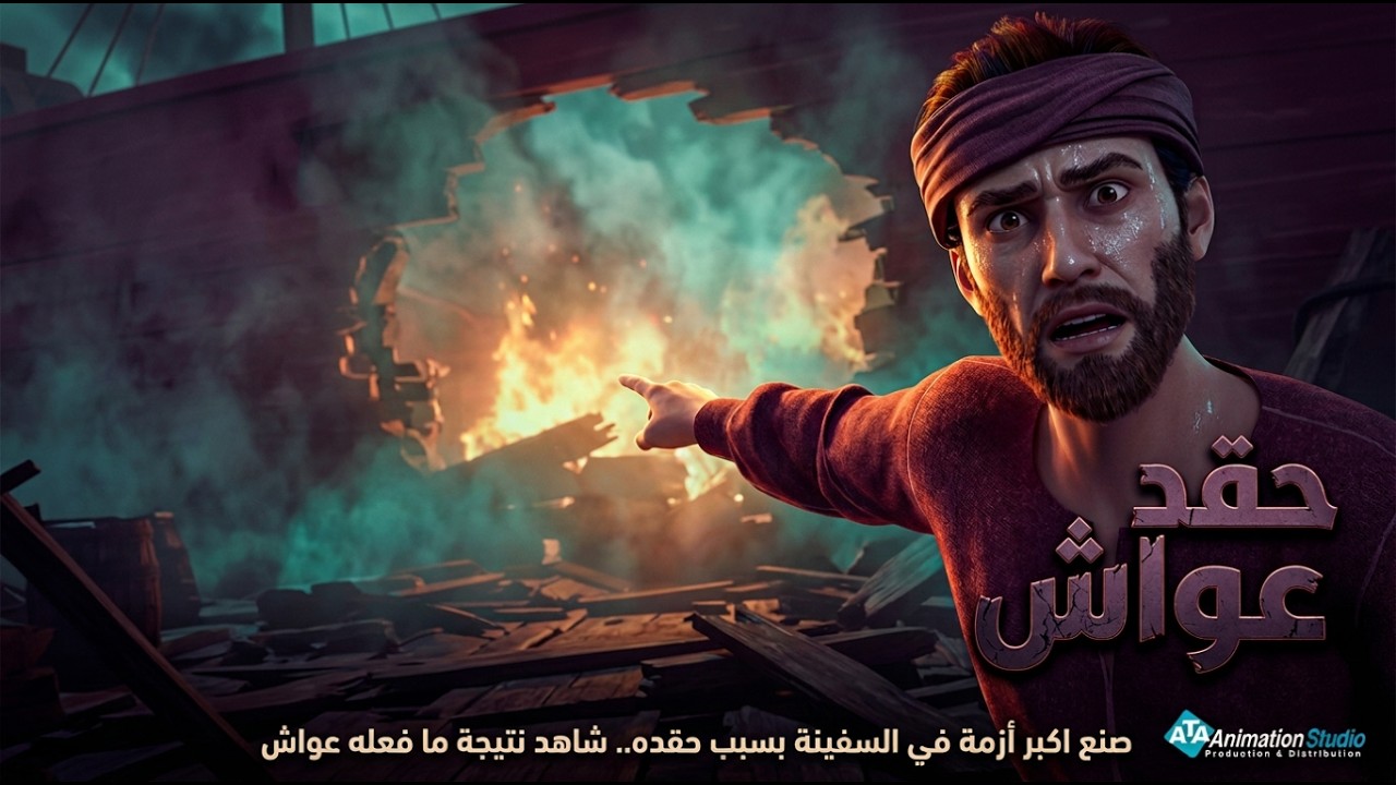 صنع اكبر أزمة في السفينة بسبب حقده.. شاهد نتيجة ما فعله عواش