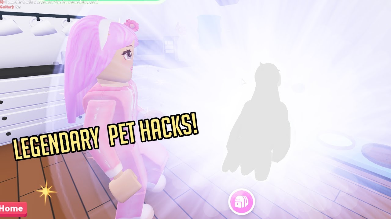 Testing Adopt Me LEGENDARY PET HACKS
