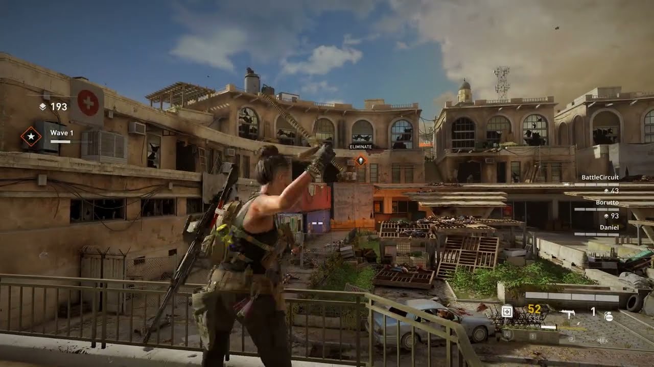 World War Z Horde Mode Hard - Jerusalem 45 waves