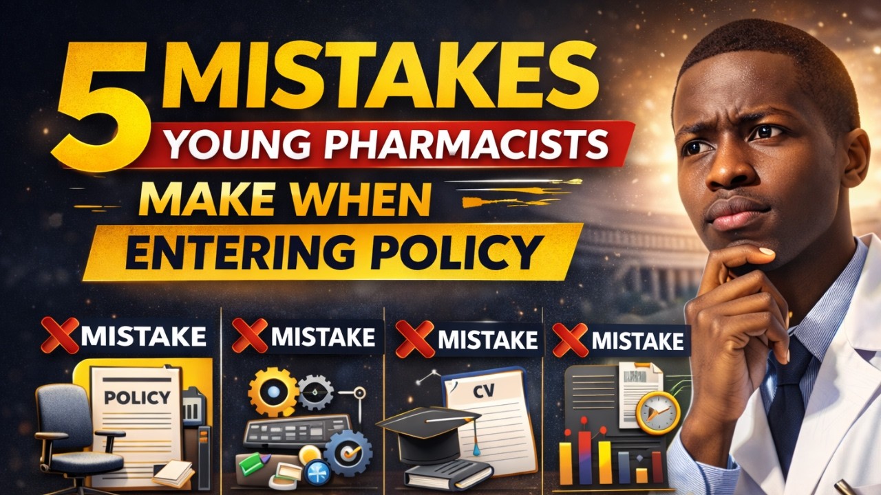 5 Mistakes Young Pharmcists Make When Entering Policy