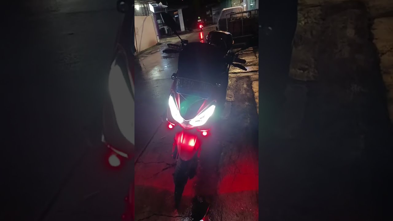 Lampu Luminos Led Shooting Light, Q2 Nine Red Devil Eyes #test #molis #safety #safetyriding live!