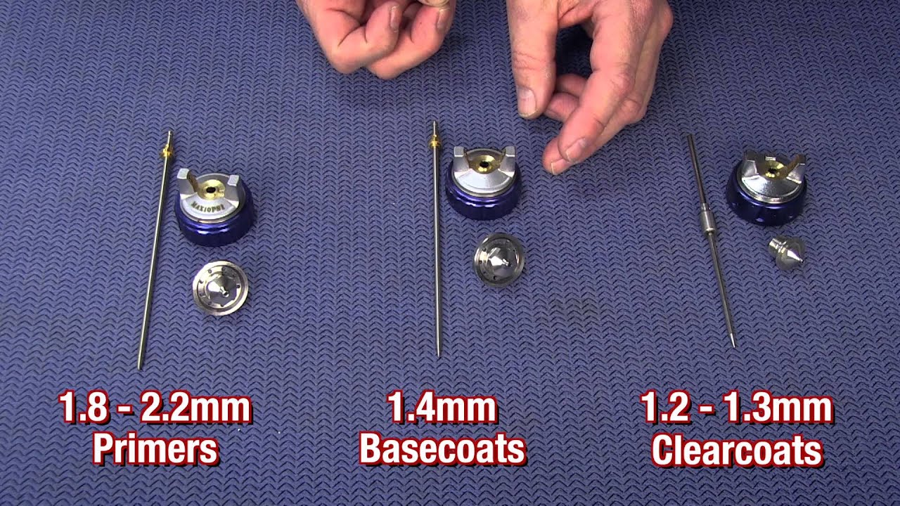 Simple Tips For Painting A Car - HVLP Paint Gun Needle & Nozzles Explained - Eastwood