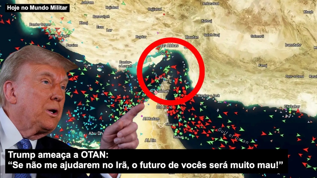 Trump ameaça a OTAN: “Se não me ajudarem no Irã, o futuro de vocês será muito mau!”