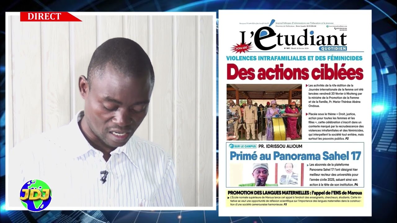 LE JOURNAL DES JOURNAUX DU 24 février 2026   LA REVUE DE PRESSE