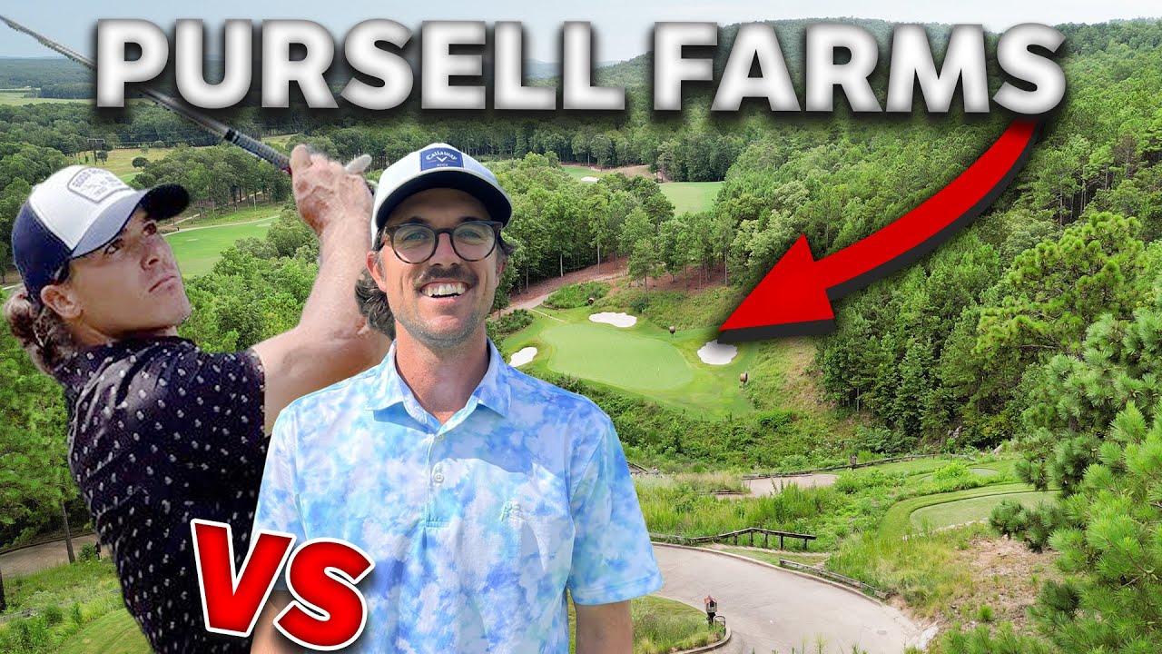 Micah Morris Vs Bryan Bros Golf | 9 Hole Stroke Play Match At PURSELL FARMS