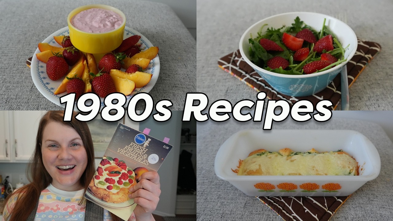 Пробую рецепты 1980-х от Pillsbury!