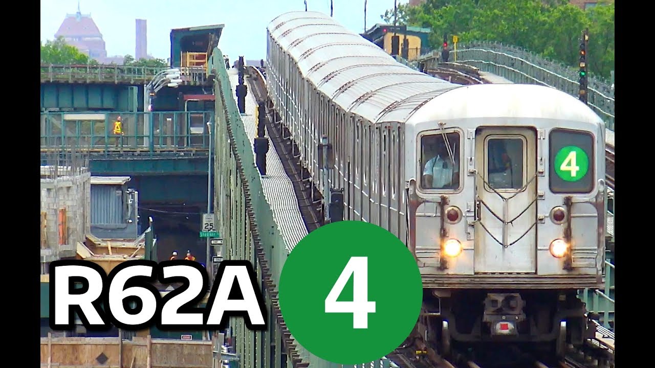 ⁴ᴷ R62A 4 Trains in Brooklyn