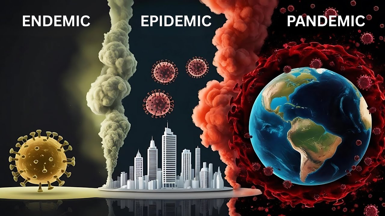 Endemic vs Epidemic vs Pandemic - Simply Explained