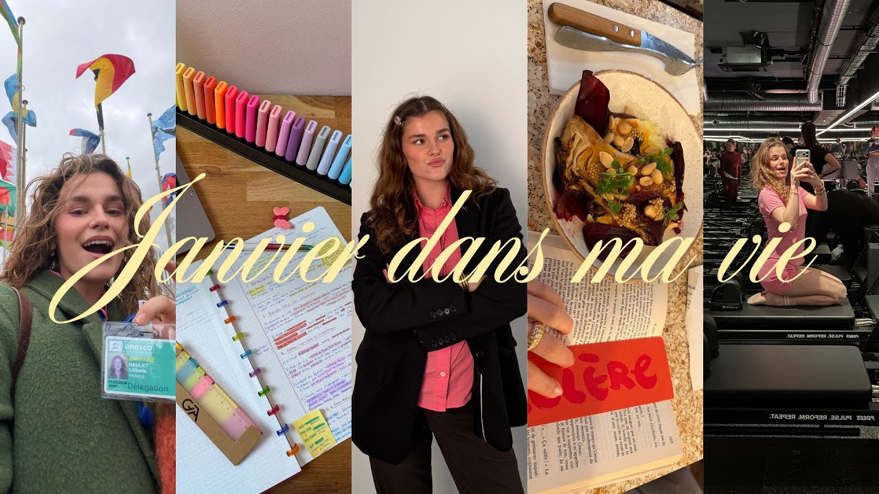 janvier (partiels, stage, copines...)