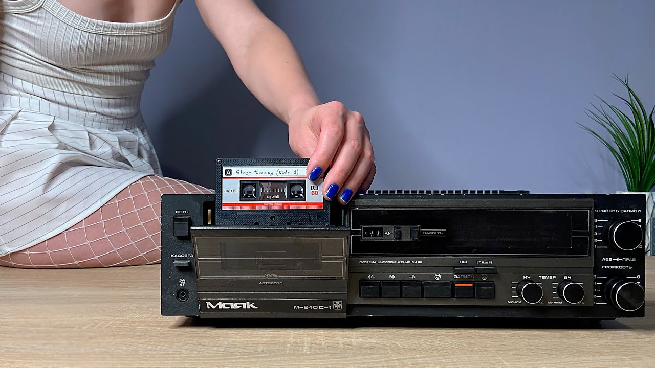 Back to the USSR in 1990. 😱 Cassette Stereo Tape Recorder 