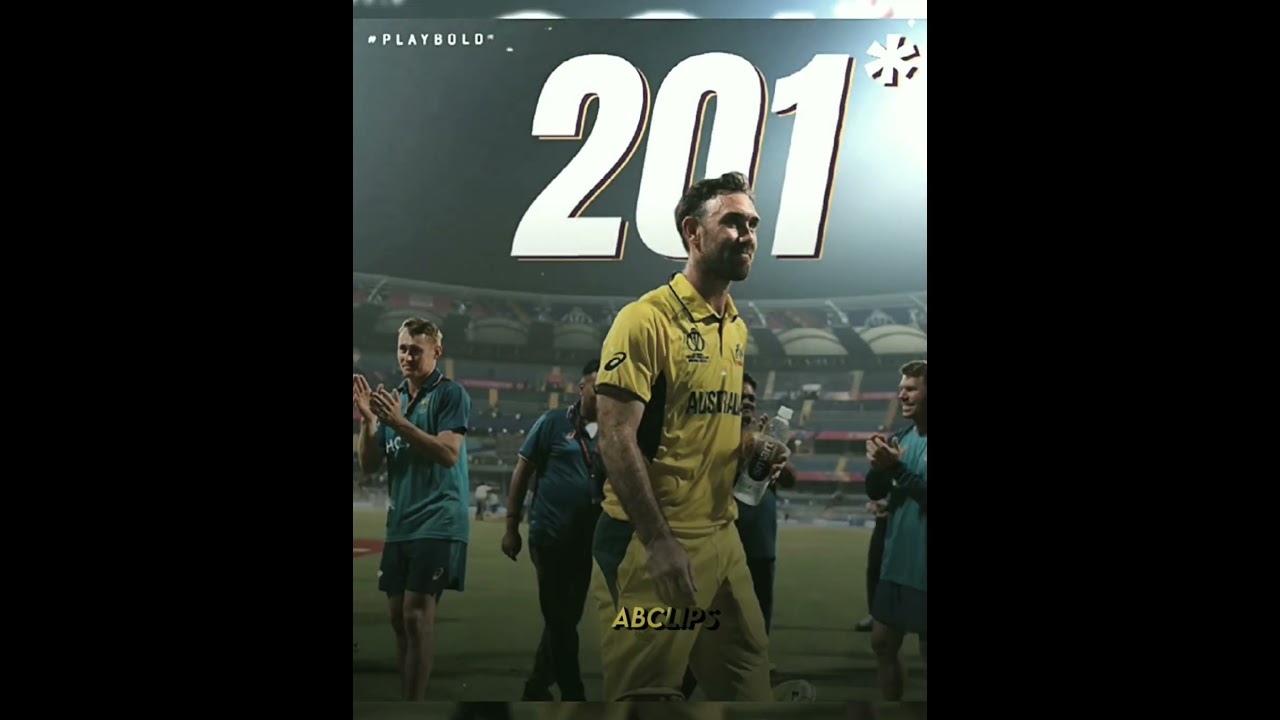 'Greatest ODI Innings of All time!' | Glenn Maxwell | Australia | cwc 23 | Edit #shorts