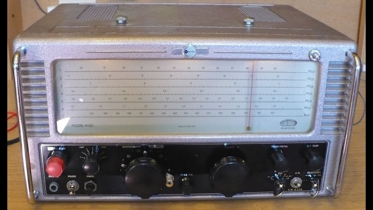 Eddystone 910/1 communications receiver -  part two