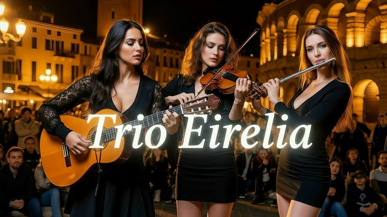 [Trio Éirelia] Relaxing Flamenco Guitar, Fiddle & Irish Flute Melodies - Ethereal Flamenco Dreams