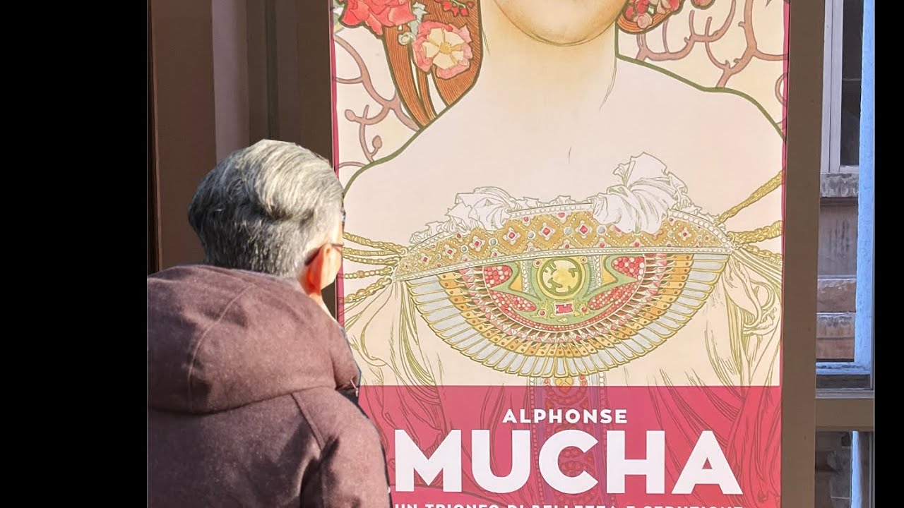 Пойдем в музей — Альфонс Муха в Рим #искусство #художник #живопись #история