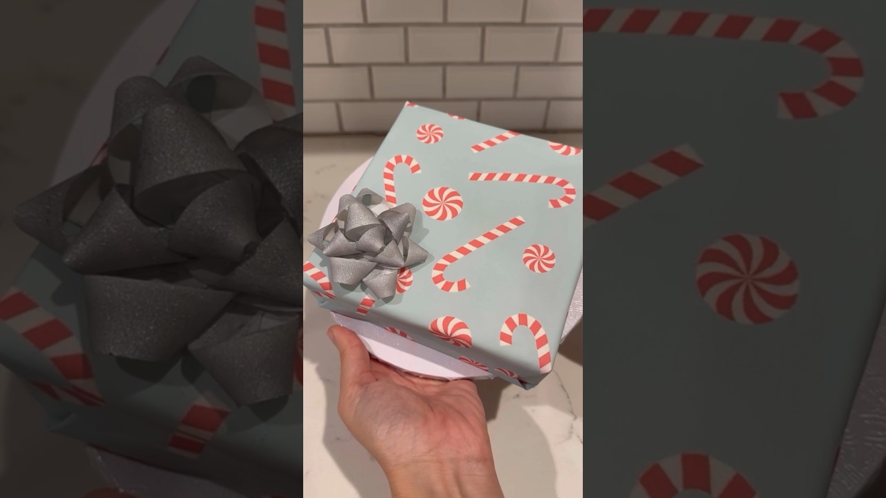 Pranking my dad with a Christmas gift CAKE. How did it turn out?