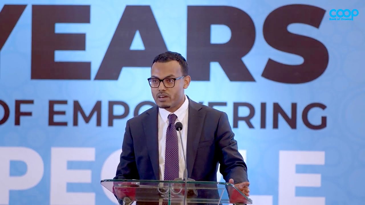 የብሄራዊ ባንክ ገዢ የተከብሩ ማሞ እስመለዓለም ምህረቱ  የባንካችን 20ኛ ዓመት አከባበር ላይ በክብር እንገድነት ተገኝተዉ የተናገሩት ንግግር ::