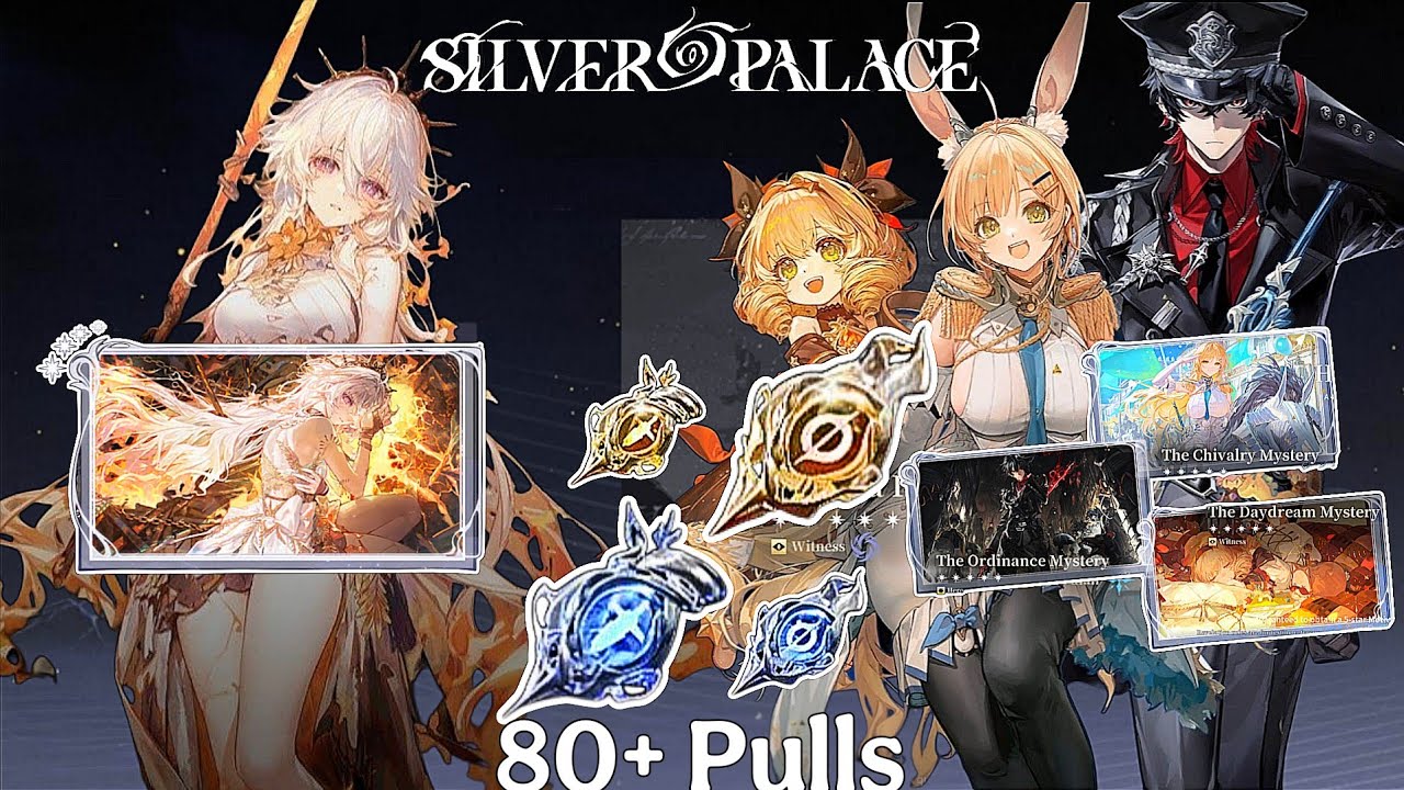 Testing 80+ Pulls On All Banners - Silver Palace Gacha (CBT 2)